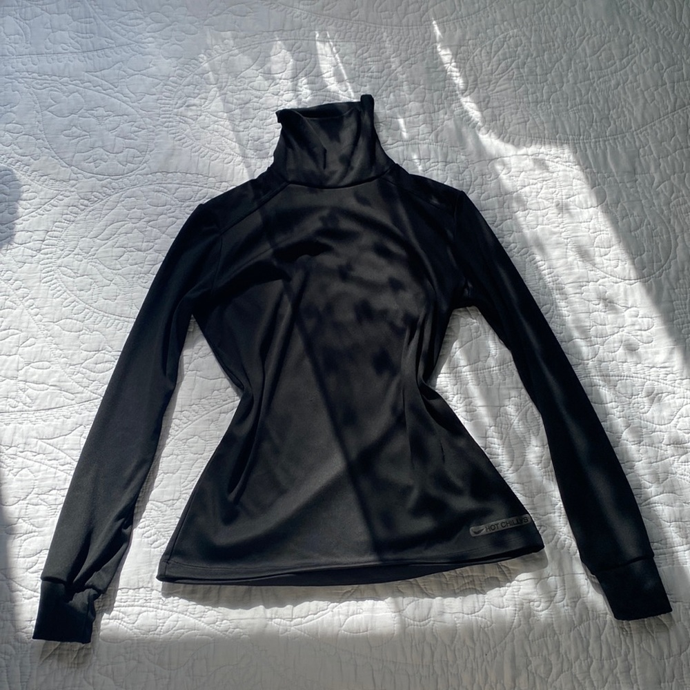 thermal turtle neck for skiing